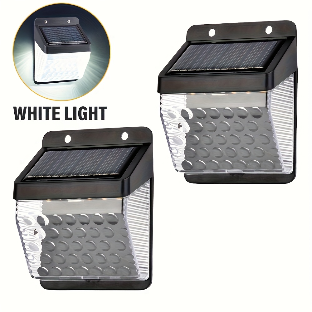 Outdoor Power For Lights - LED ソーラーライト PIR モーションセンサーウォールライト屋外ソーラーランプ防水太陽光発電太陽光街路灯庭の装飾