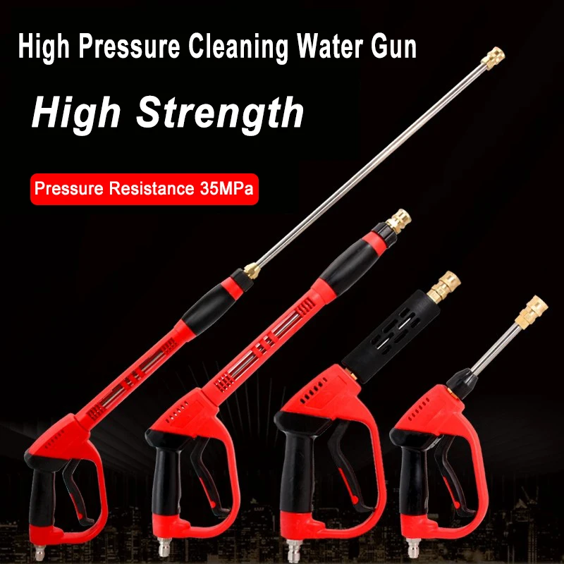 Power Washer Gun Replacement - スペアwandエクステンション付き高圧洗浄機ガン,5ノズルチップ,m22,40インチ,5000 psi