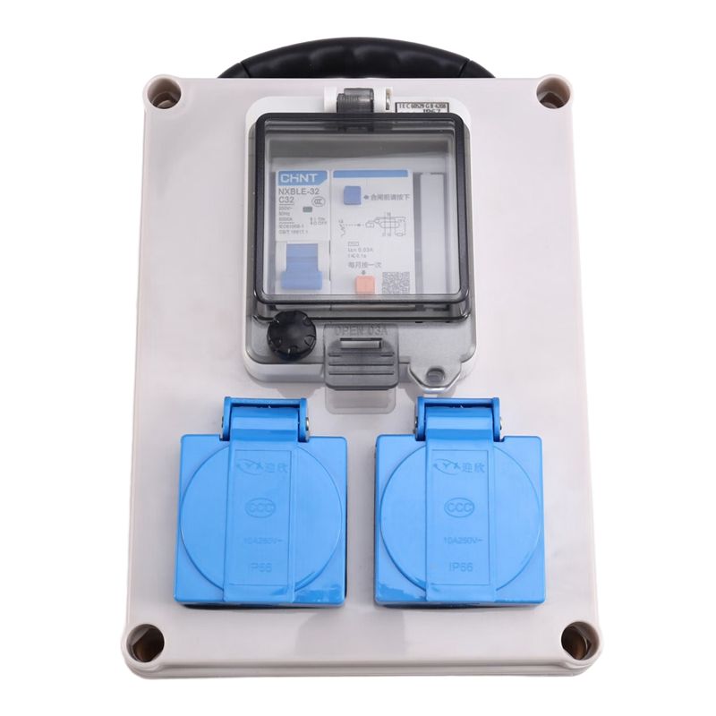 Outdoor Power Distributors - AA94-屋外用ポータブル検査ボックス、ソケットボックス、ポータブル壁面電源分配器ソケットボックス、防水ボックス、モバイル電源ボックス