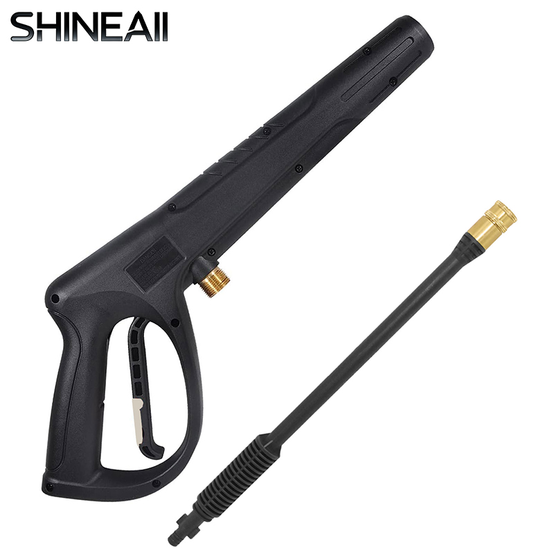 Power Washer Gun Replacement - 高圧洗浄機ガン M22 14 ミリメートル入口継手パワーウォッシャーガン最大 2320PSI ユニバーサル交換水鉄砲部品