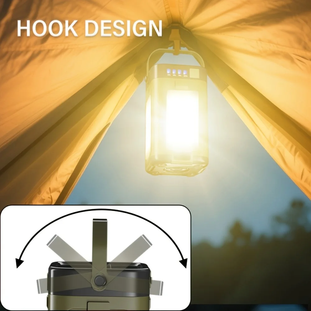 ソーラー充電式折りたたみ式2000mAhパワーバンク付き屋外 - Outdoor Power For Lights のレビューと価格