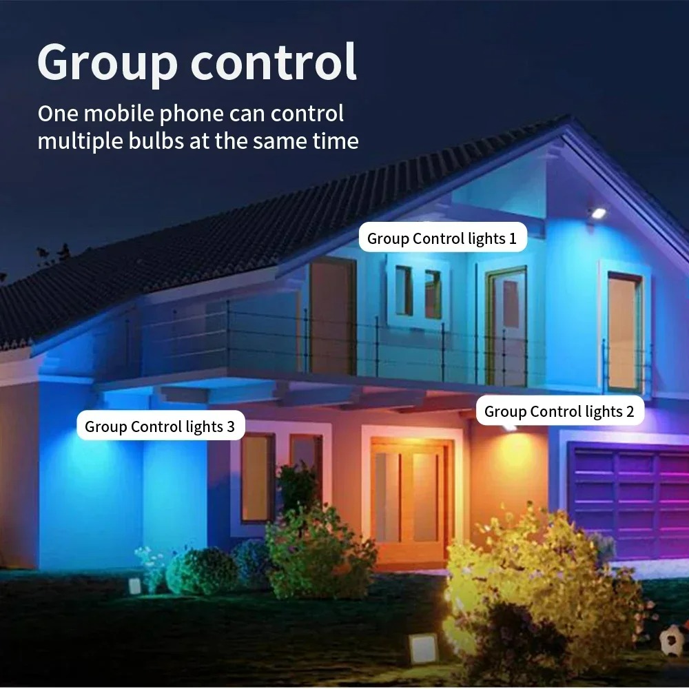 LED 屋外ウォールライト RGBCCT 調光可能なポーチラ - Outdoor Power Point Zigbee のレビューと価格