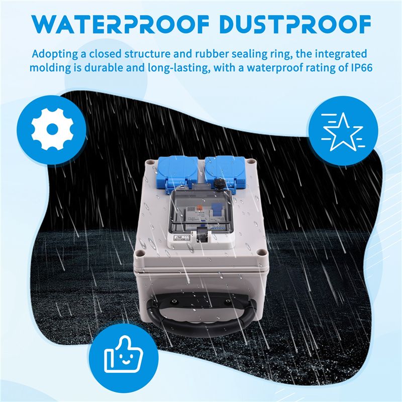 AA94-屋外用ポータブル検査ボックス、ソケットボックス、ポ - Outdoor Power Distributors のレビューと価格