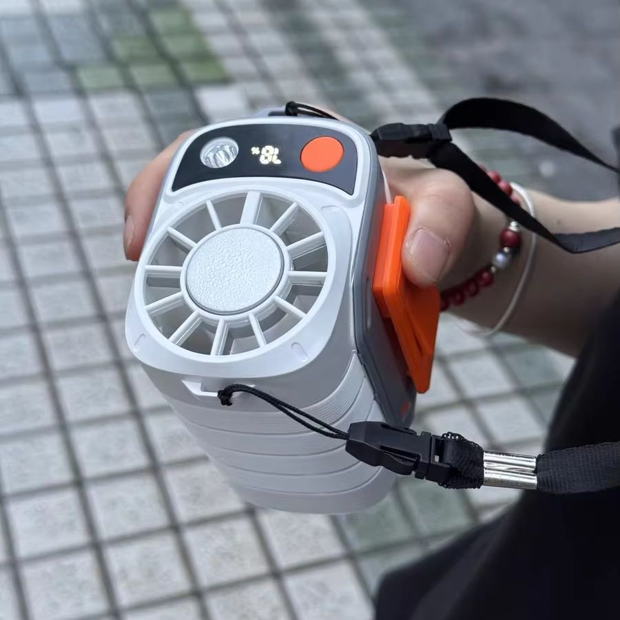 USB充電式、長時間バッテリー駆動、クランプ式で屋外作業や夏 - Outdoor Usb Power Supply のレビューと価格