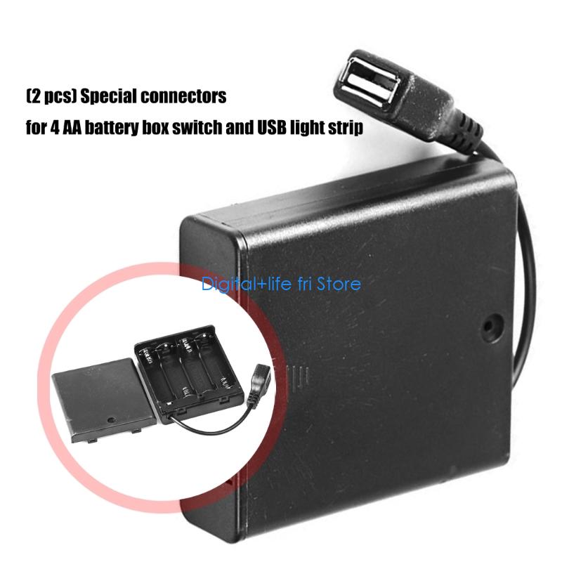 E06D 4 スロットバッテリーケース USB 電源アダプタ - Outdoor Usb Power Strip のレビューと価格