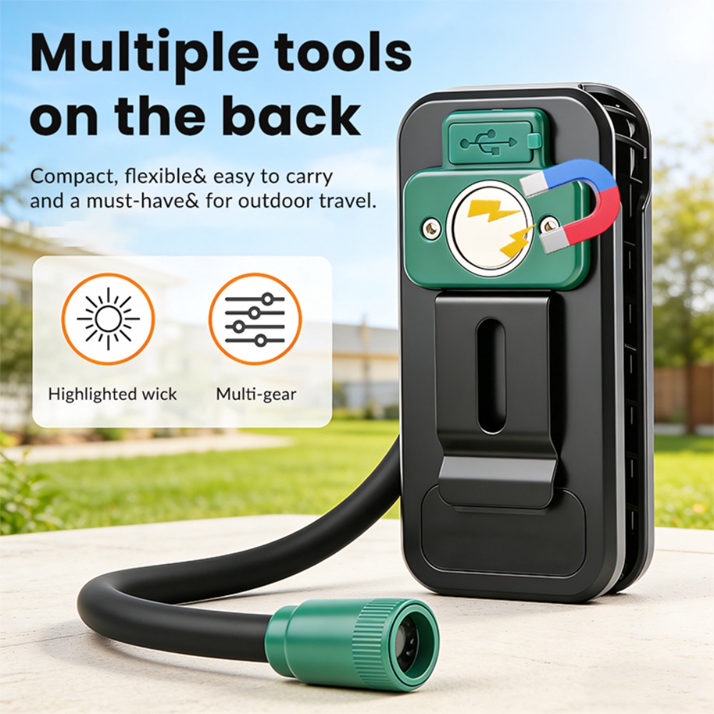 ペンクリップ付き新型マグネット式作業灯、曲げられるホース、U - Outdoor Power For Lights のレビューと価格