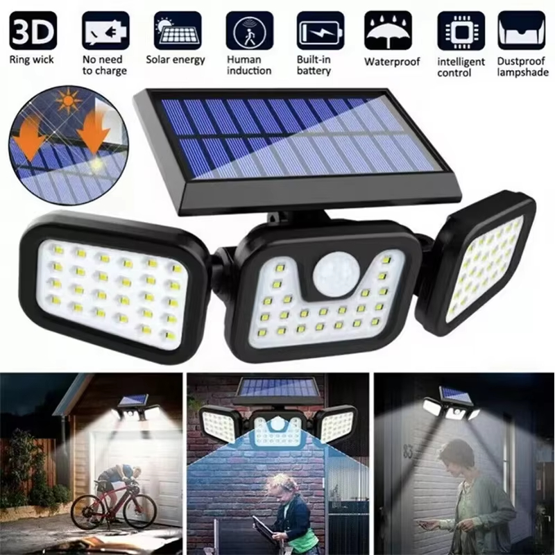 Led ソーラーライト屋外モーションセンサー人体検知調節可能 - Outdoor Power Outlet Weatherproof のレビューと価格