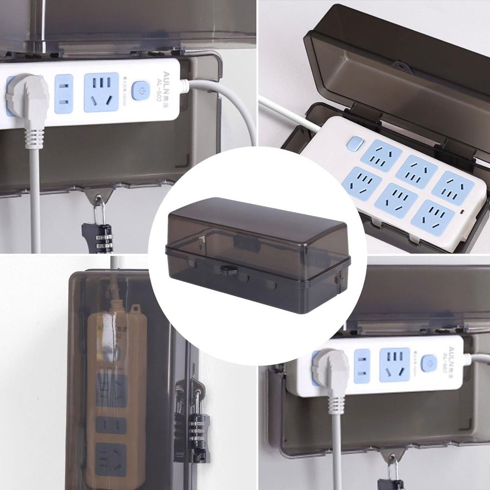 耐久性のあるプラスチック製プラグボックス盗難防止耐候性延長コ - Outdoor Power Outlet Weatherproof のレビューと価格