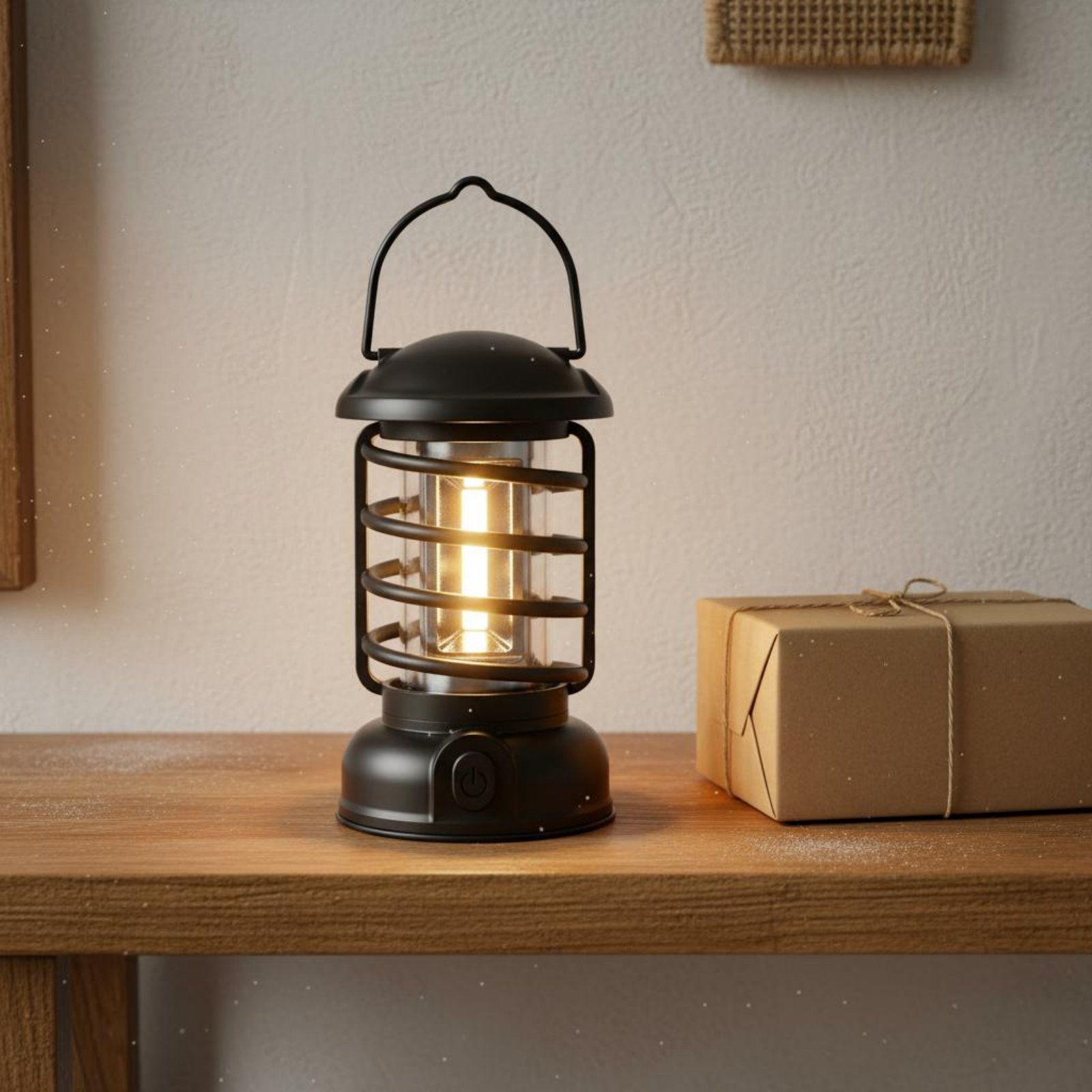 レトロキャンプランタン双方向電源ヴィンテージデザイン発光コン - Outdoor Power For Lights のレビューと価格
