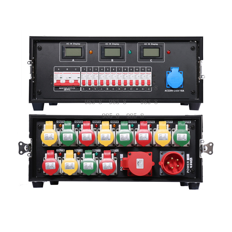 防水12チャンネルPDU、フライトケース付き屋外用電源分配器 - Outdoor Power Distributors のレビューと価格