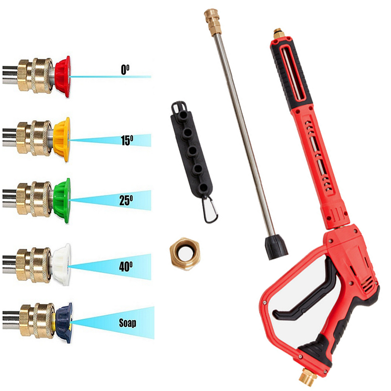 高圧洗浄機ガン 4000 PSI 5 ノズルチップ パワーウ - Power Washer Gun Replacement のレビューと価格