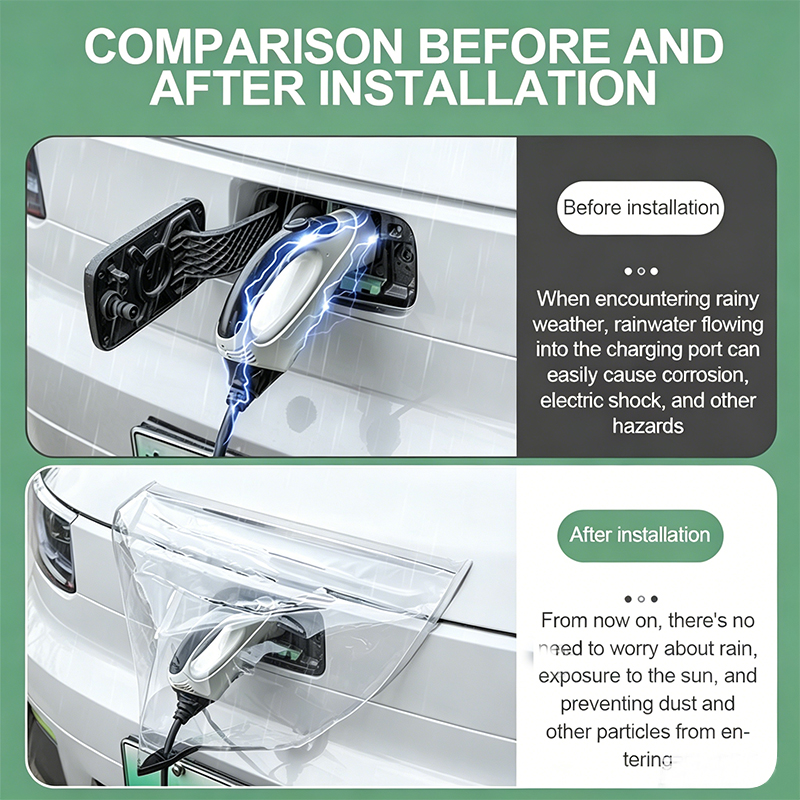 ユニバーサル新エネルギー車充電ポート用雨塵防水保護充電器ガン - Outdoor Usb Power Supply のレビューと価格