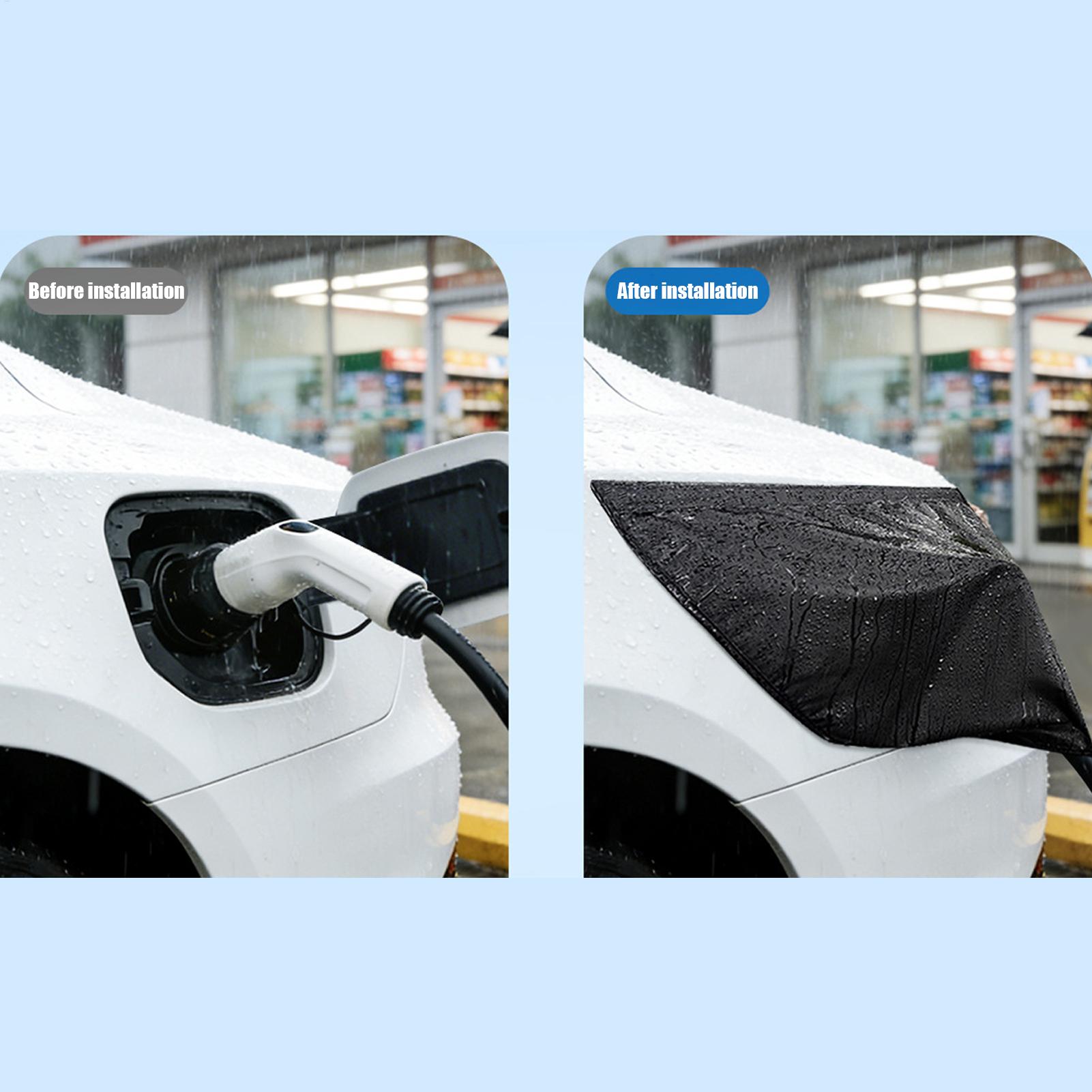 EV充電ポートカバー 磁気式防雨プロテクター EV車充電ポー - Outdoor Usb Power Supply のレビューと価格
